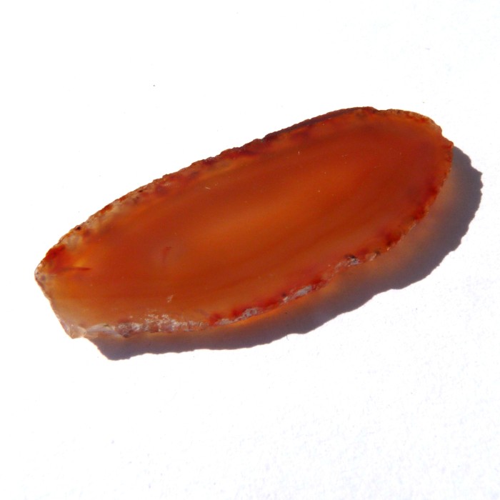 Achát plátek oranžový - Brazílie (4,5 x 2 cm)