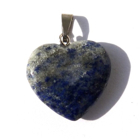Lapis lazuli, lazurit - Přívěsek srdce
